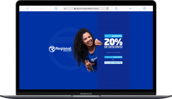 Conheça a Nova Landing Page da Regional Telecom 